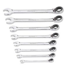 DieHard 8-Piece Reversible Ratcheting Wrench Set SAE, 12, Hand Tools 5/16 – 3/4″