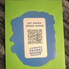 New Mexico Hot Air Balloon Travel Sticker/Decal w/ QR Code, Multicolor