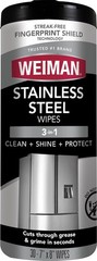 Stainless Steel Cleaner: 30 Count Cleaning Wipes, Removes Dirt, Grime, Grease