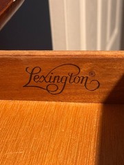 Lexington Chez Michelle Cherry Chiffonier with Mirror SOLID Dovetail Collectible