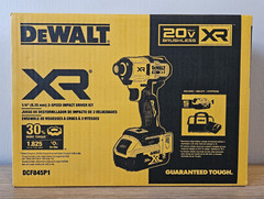 NEW DeWALT XR 20V Max Brushless 1/4″ 3-Speed Impact Driver Kit DCF845P1