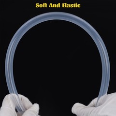“3/8″” ID Silicone Tubing Food Grade Flexible High Temp Hose 10 ft Home Brewing”