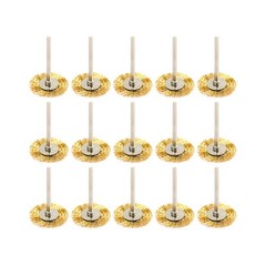 45Pcs 1/8″ Wire Wheel Cup Pen Brush Mix Set For Dremel Rotary Tool Die Grinder