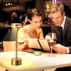 Cordless Table Lamp Portable Battery Powered LED Desk Lamps USB Rechargeable US