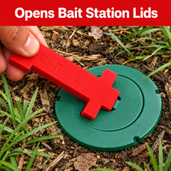 Termite Bait Station Key Hook Tool 3D Printed Access Opener PETG