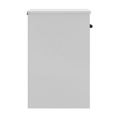Ardent Nightstand Bedside Table with 1 Drawer End Side Table Bedroom White