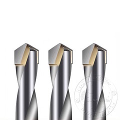 Stainless Steel Solid Carbide Carbide Tip TCT Drill Bits Twist 3mm-16mm