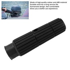153mm/6.02in Throttle Steering Handle Grip Black Auto Replacement Parts