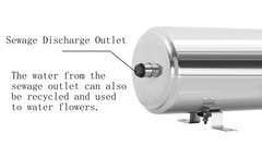 PVDF Ultrafiltration Membrane Filter 8000L/h Stainless Fluid Purification Tool