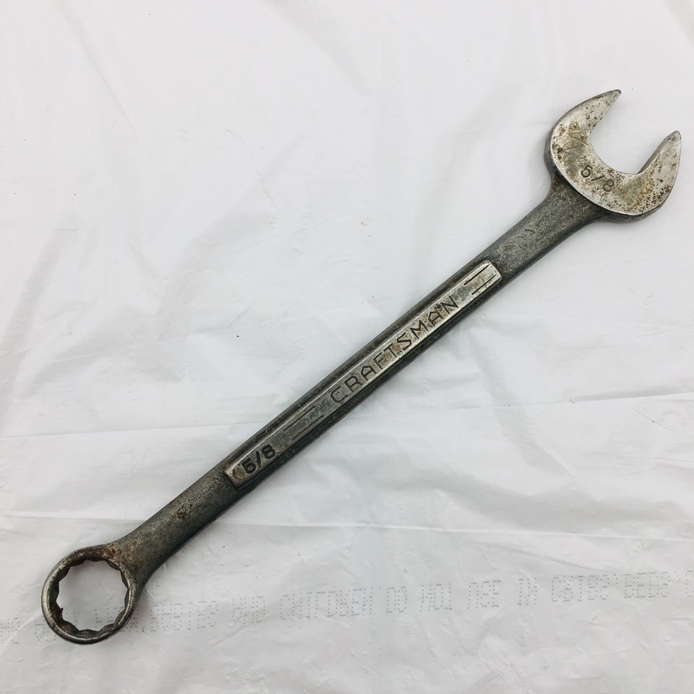 Craftsman 5/8″ Combination Wrench None V Series SAE Vintage USA