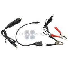 30W Solar Panel 12V Trickle Charger Battery Charger Kit Maintainer Boat Car RV