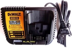 Dewalt RAPID DCB115 12-20V MAX FAST Battery Charger, Fr Drill 20 volt