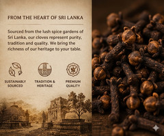 Premium Ceylon Cloves Whole Dried Clove Buds Sri Lanka 100% Natural Spice