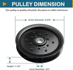 Replacement Idler Pulleys for John Deere-~
