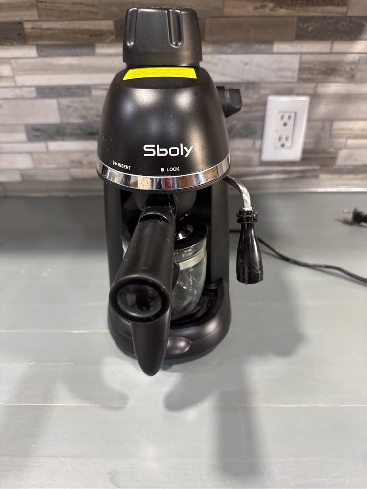 SBOLY SYCM-5409 Steam Espresso Machine with Milk Frother
