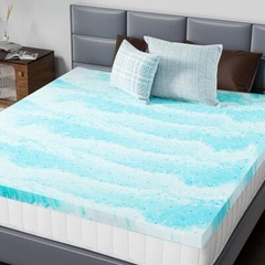 2″ 3″ Memory Foam Mattress Topper Thick Gel Infused Bed Toppers for Sleeper Sofa