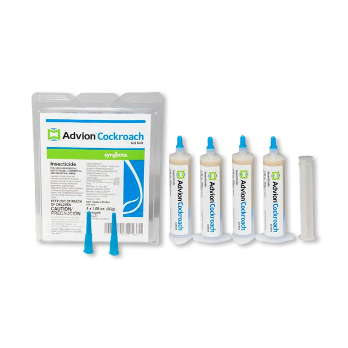 Advion Cockroach Gel Bait 4x30gm Syringes- Best Roach Poision