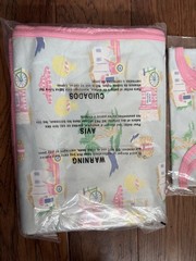 NWT Girls Beaufort Bonnet Bahama Bound Throw Blanket + One Piece 6-12 Months