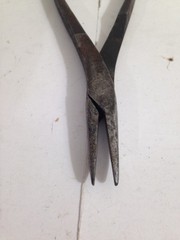 Vintage Pair of Duckbill Pliers, one is Proto 227 other unbranded duck flat nose