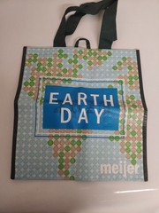 Meijer Earth Day Tote Bag RARE COLLECTIBLE