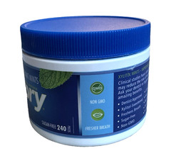 Xlear Spry Xylitol Peppermints Dental Defense 240 Pcs Oral Care Stop Bad Breath