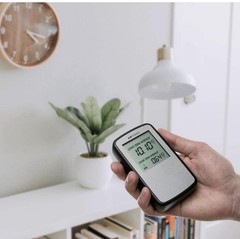 Airthings Corentium Home Radon Detector 223 Portable (3) AAA Battery Operated