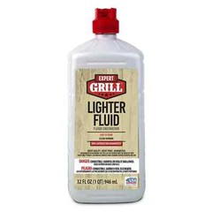 Expert Grill Charcoal Lighter Fluid, Odorless Lighter Fuel- 32 Oz Free&Fast