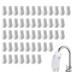 100PCS Cotton Filter Bag For Faucet, DIY Faucet Filter Cotton Bags Water Filters