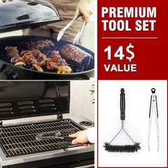 WEBER 7105 Spirit 210 Gas Grill Premium Cover w/ Storage Bag 29″ x 25″ x 42″ H