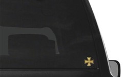 German Cross Iron cross Vinyl Decal Cross symbol Sticker