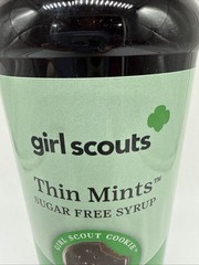 Girl Scouts Thin Mints™ Sugar-Free Syrup | Large 1 Liter Bottle