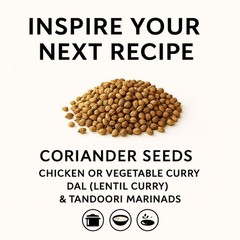 Coriander Seeds Whole – 100% Natural Spice for Cooking & Seasoning – 5 LBS