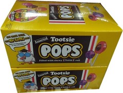 Lot of 200 Tootsie Pops two sealed boxes of 100 Guaranteed Fresh