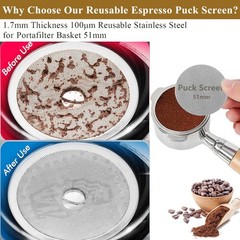 51mm Espresso Tamper Espresso Accessories Kit: Espresso Tamper Set, Coffee Ta…