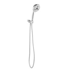 Lavmere 7-Spray 4.2 In. Single Wall Mount Handheld Adjustable Shower Head 1.8 GP