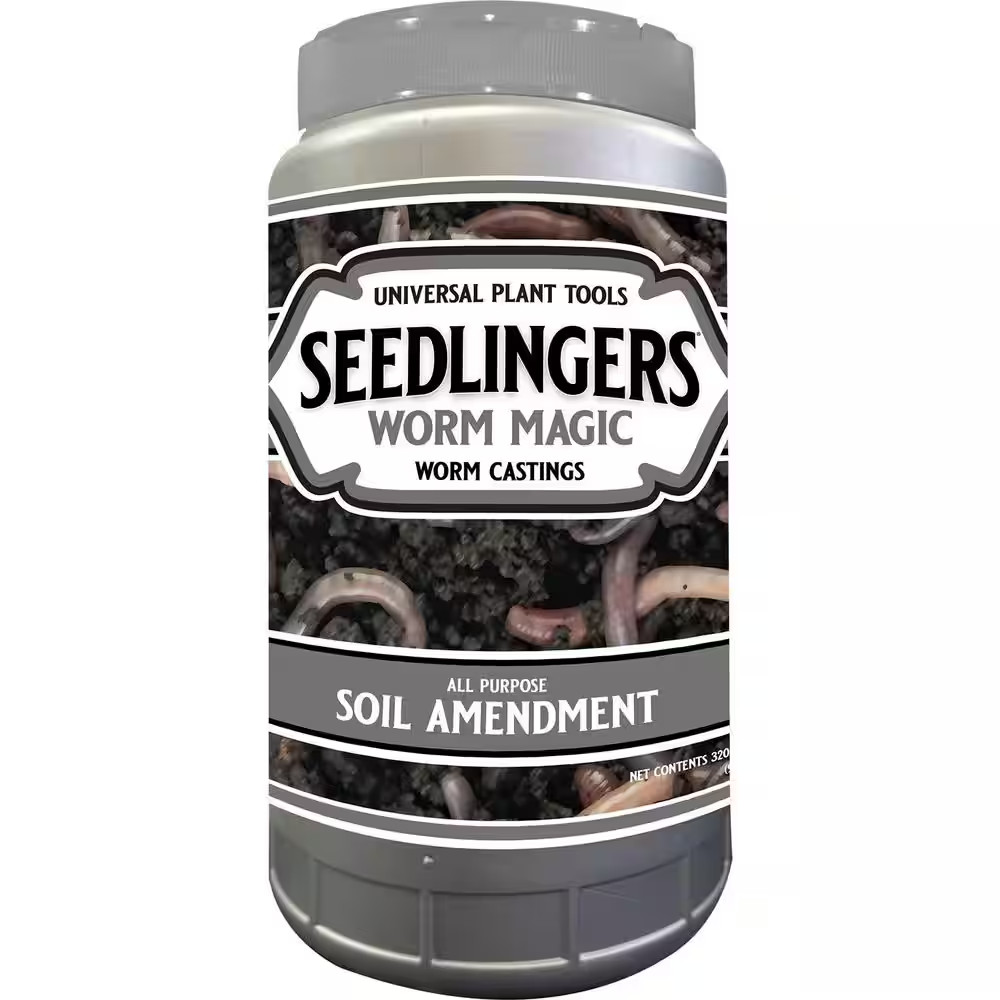 2.5 Lbs. 250 Sq. Ft. Worm Magic Worm Castings Organic Soil Amendment 2.5 Pound G