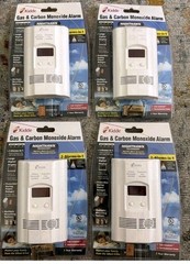 New 4 PACK Kidde KN-COEG-3 Explosive Gas Alarm Carbon Monoxide Alarm Detector