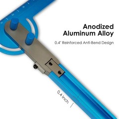 Stair Tread Template Tool Aluminum Alloy Jig Accurately Measuring Angle Length