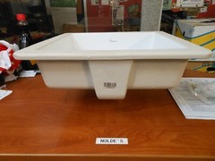 Porcher Marquee Undercounter Lavatory Large Square Sink 12040-00.001 ( DN6292)