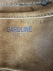 GARDLINE S-123R Tool belt carpenter Leather holder AS SHOWN, SEE REMARKS