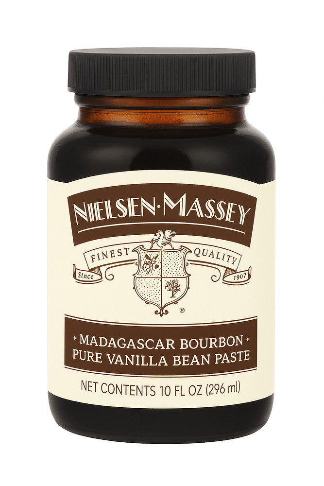 Nielsen-Massey Finest Quality Madagascar Bourbon Pure Vanilla Bean Paste – 10 Oz