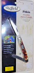 Sheffield Pitkin 3.25″ Folding Pocket Knife 12862 NOS