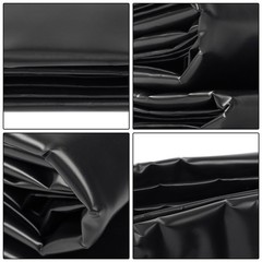 Reinforced HDPE Pond Liner 20 x 20 FT Waterproof Fish Pond Liner 20 Mil