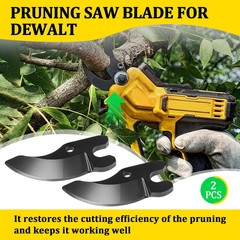 2Pc N920015 REPLACEMENT PRUNER BLADES For Dewalt 20V Max Cordless Pruning Shears