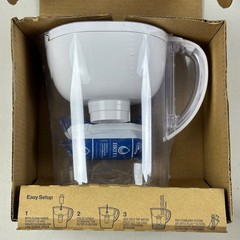 Brita Large 10-Cup Elite Water Filter Pitcher New Sealed White
