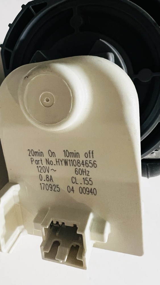 HYW11084656 120Volts 60Hz Dishwasher Circulation Pump And Motor Assembly