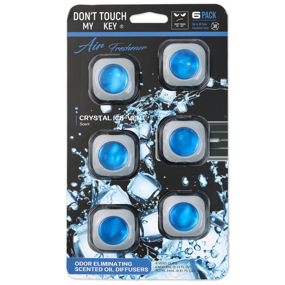 6x Car Vent Clip Air Freshener Aromatherapy Scent Diffuser Truck Odor Eliminator
