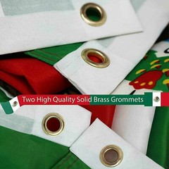 New 3’x5’ Polyester MEXICO FLAG Mexican Banner Pennant Bandera Indoor Outdoor