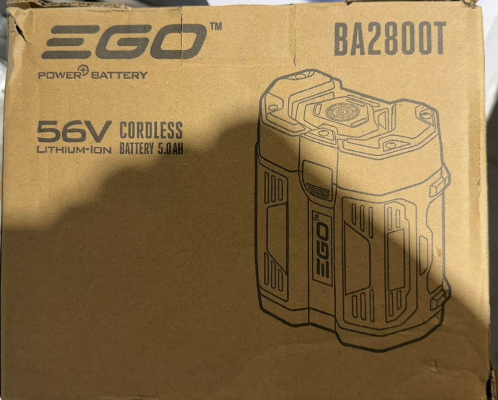 EGO Power+ 56V 5.0Ah Lithium-Ion (Li-Ion) Battery Black BA2800T