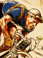 1928 “La Ronde de France” Tour de France Vintage Style Bicycle Poster – 20×28